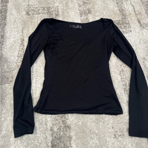 My Outfit Online Tops - My Outfit Online Black Long sleeve